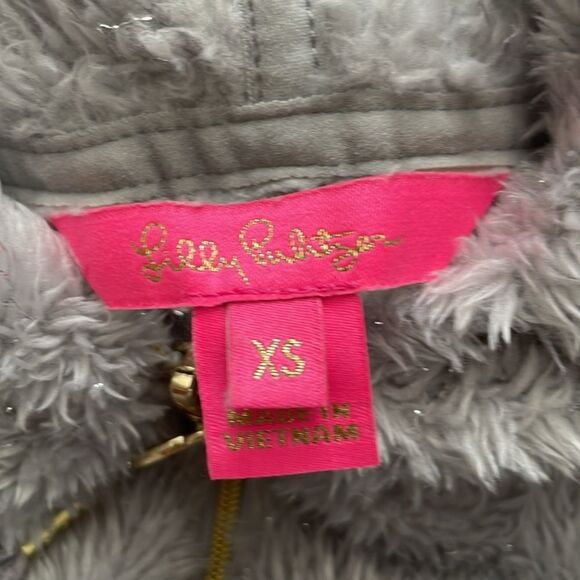 Lilly Pulitzer Suri Sherpa Quarter Zip Hoodie - Picture 3 of 3